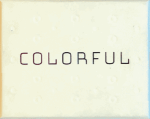 Colorful board game cover