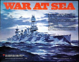 War at Sea board game cover