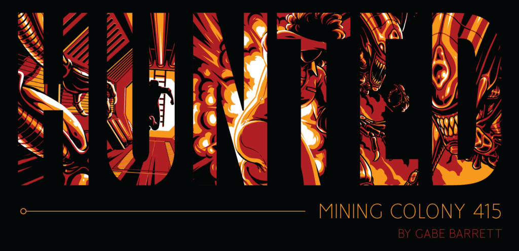 Hunted: Mining Colony 415 board game cover
