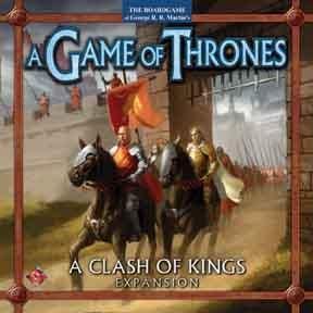 A Game of Thrones: A Clash of Kings Expansion board game cover