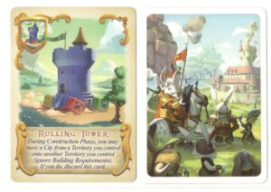 Bunny Kingdom: Rolling Tower board game cover