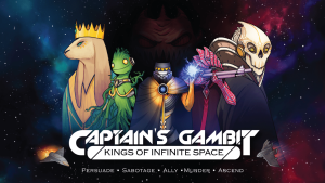 Captain’s Gambit: Kings of Infinite Space board game cover