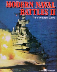 Modern Naval Battles II: The Campaign Game board game cover