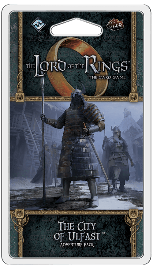 The Lord of the Rings: The Card Game – The City of Ulfast board game cover