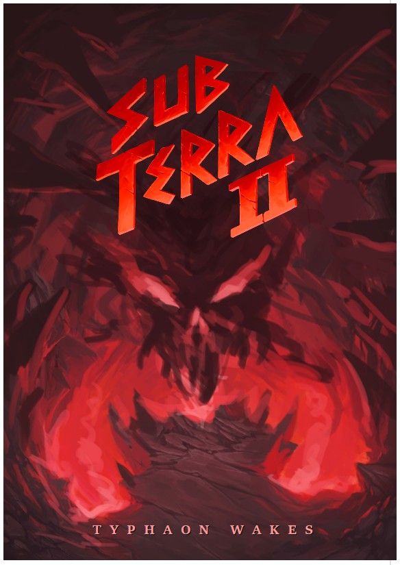 Sub Terra II: Typhaon Wakes board game cover