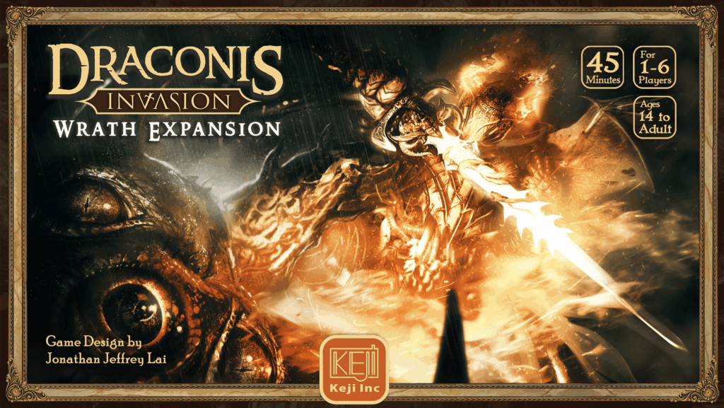 Draconis Invasion: Wrath board game cover