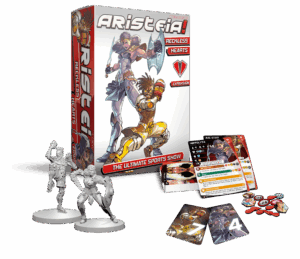 Aristeia!: Reckless Hearts board game cover