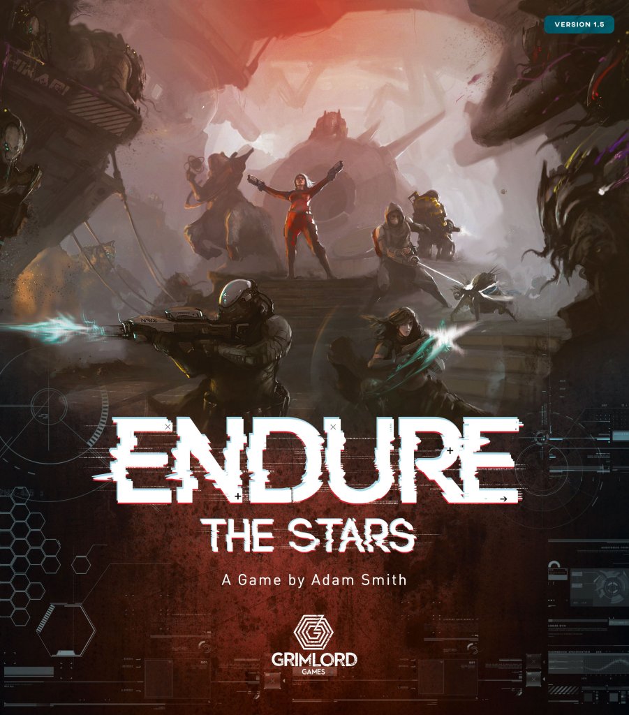 Endure the Stars 1.5 board game cover