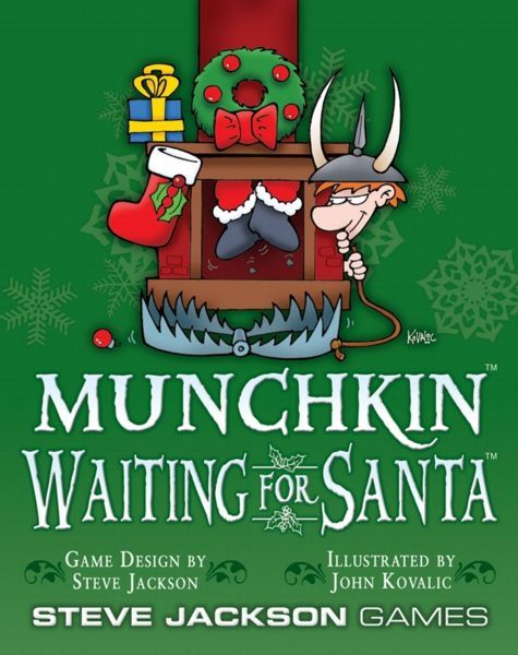 Munchkin: Waiting For Santa board game cover
