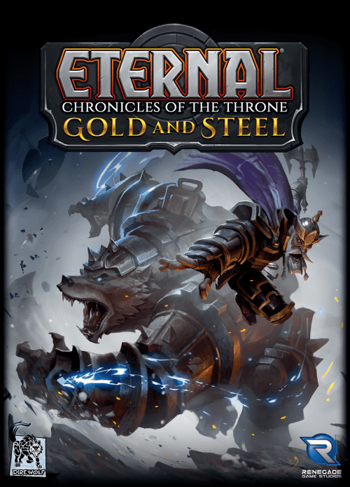 Eternal: Chronicles of the Throne – Gold and Steel board game cover