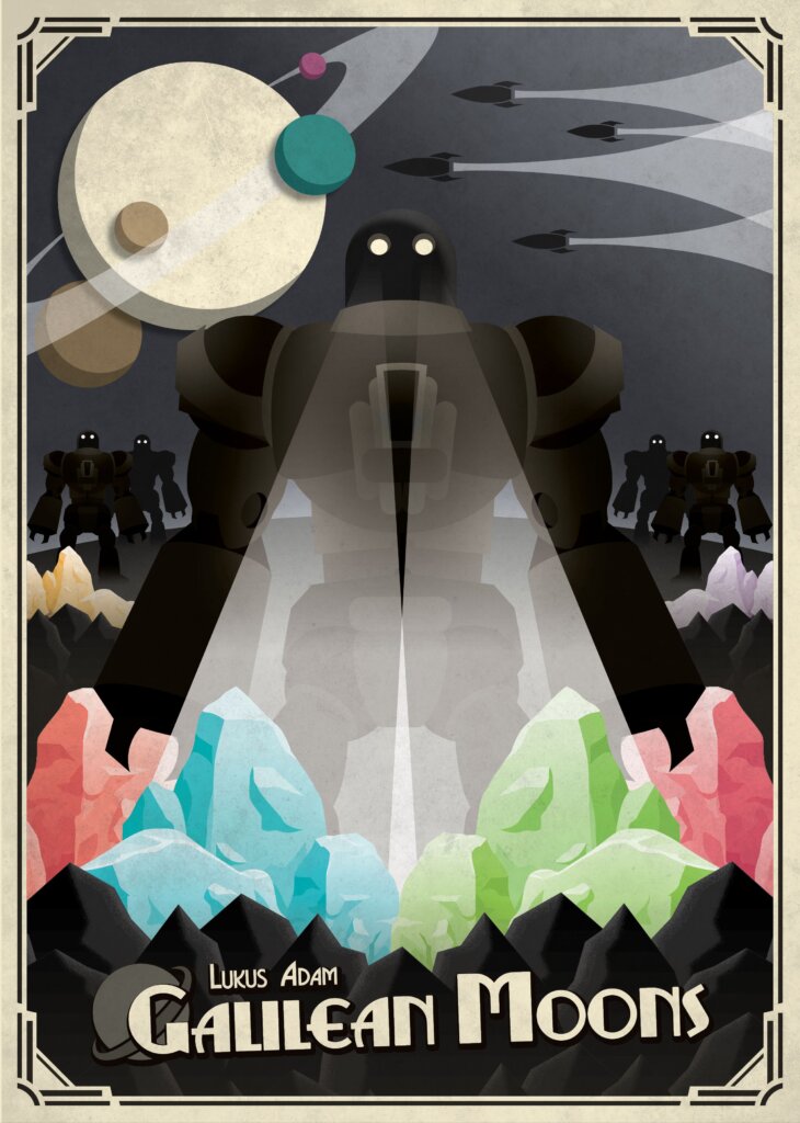 Galilean Moons board game cover