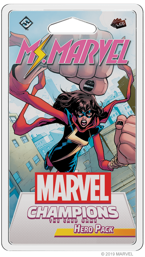 Marvel Champions: The Card Game – Ms. Marvel Hero Pack board game cover