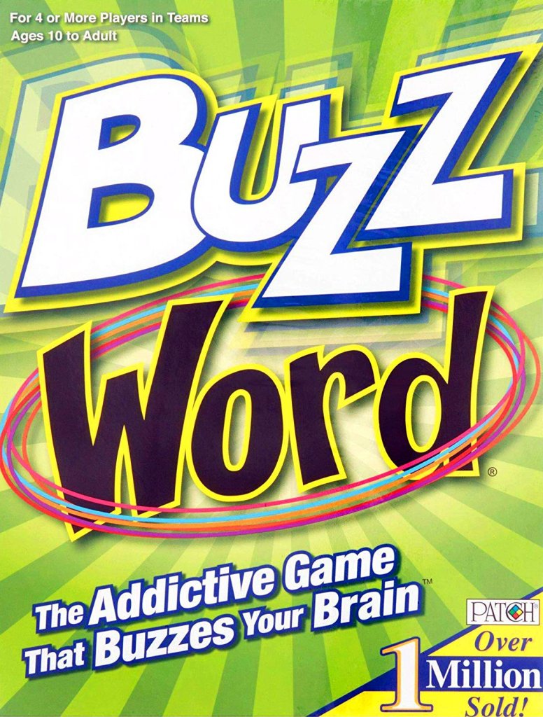 Buzzword board game cover