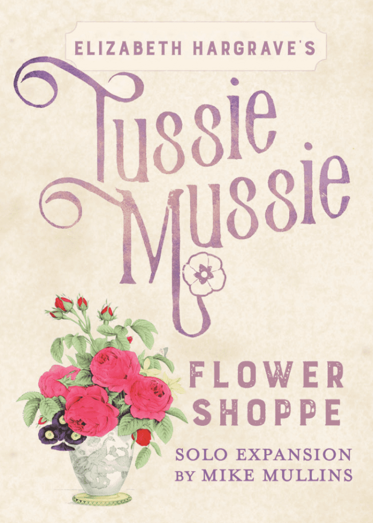 Tussie Mussie: Flower Shoppe board game cover
