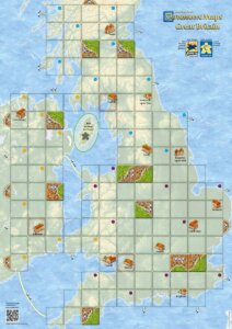 Carcassonne: Maps – Great Britain board game cover
