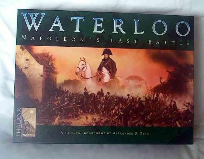 Waterloo: Napoleon’s Last Battle board game cover