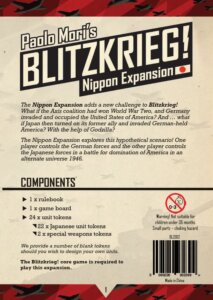 Blitzkrieg!: Nippon Expansion board game cover