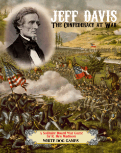 Jeff Davis: The Confederacy at War board game cover