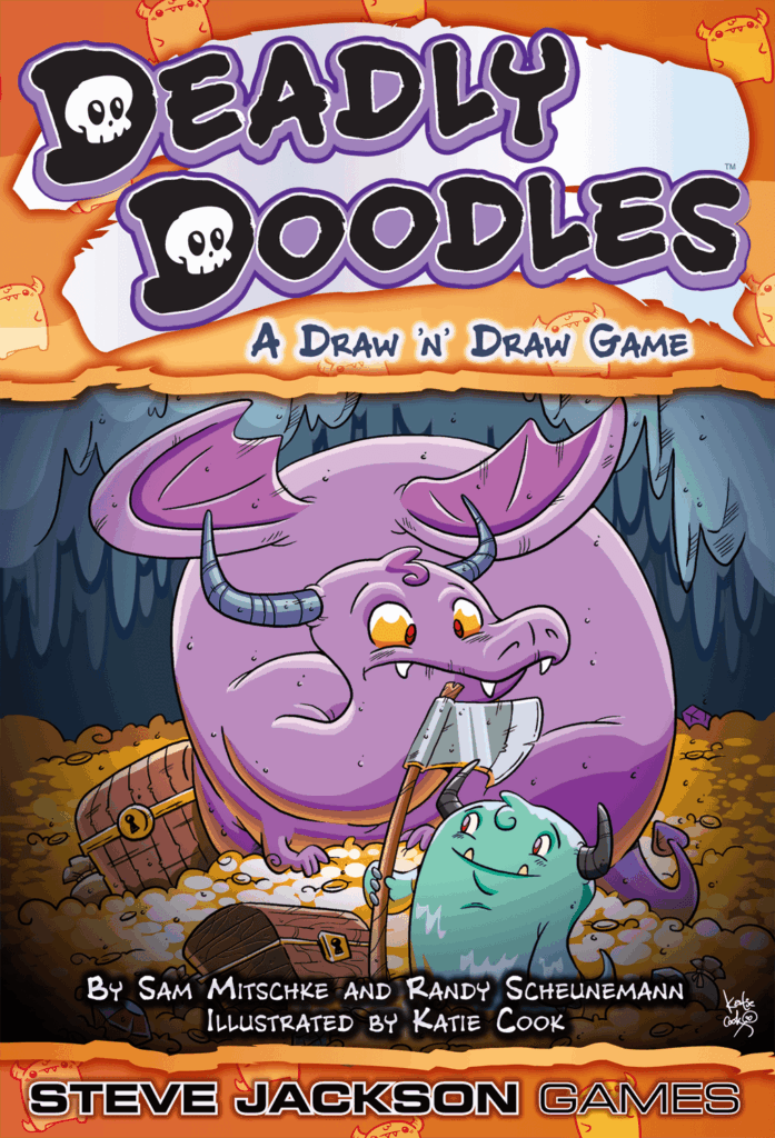Deadly Doodles board game cover