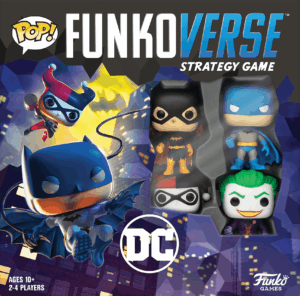 Funkoverse Strategy Game: DC Comics 100 board game cover