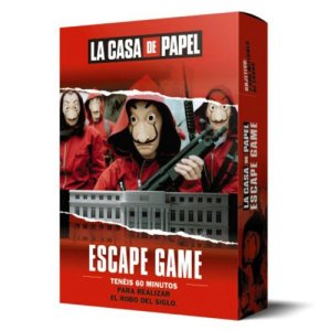 La Casa de Papel Escape Game board game cover