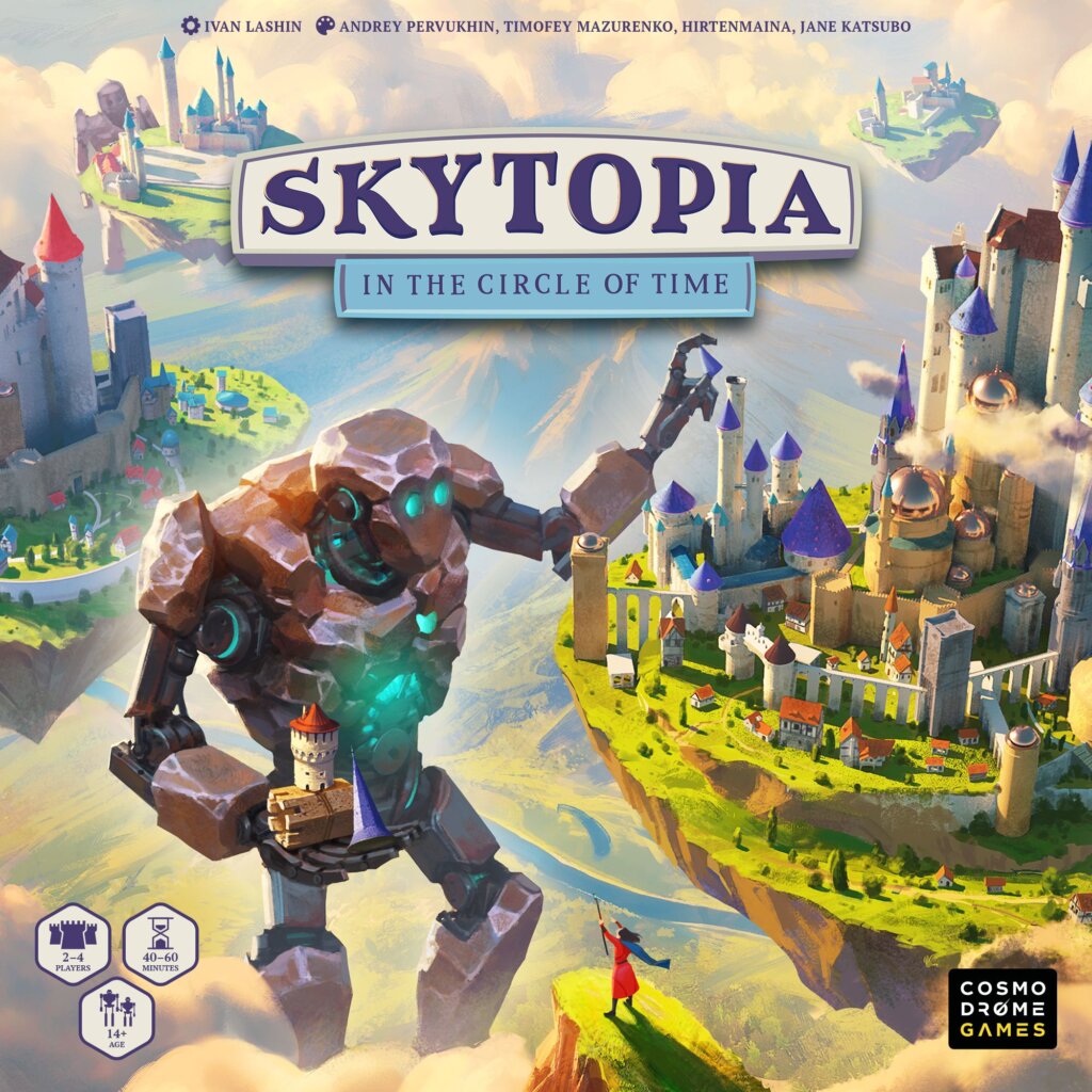 Skytopia: In the Circle of Time board game cover