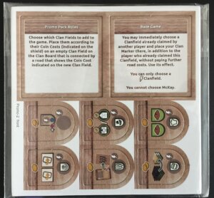 Glen More II: Chronicles – Promo 2: Lowland Clans board game cover