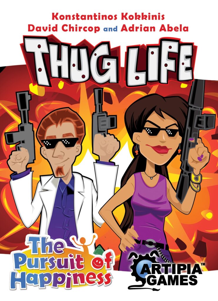 The Pursuit of Happiness: Thug Life board game cover