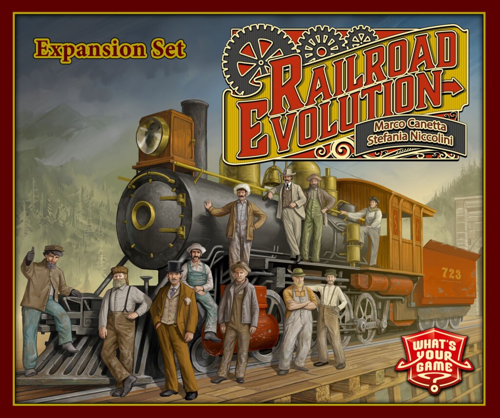 Railroad Revolution: Railroad Evolution board game cover
