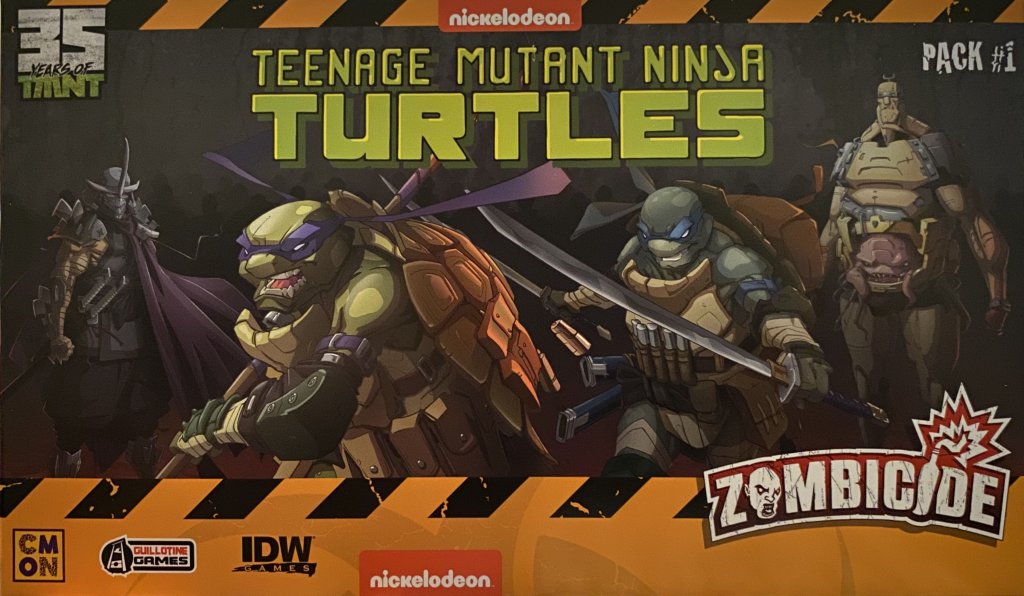 Zombicide: Teenage Mutant Ninja Turtles Pack #1 board game cover