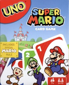 UNO: Super Mario board game cover