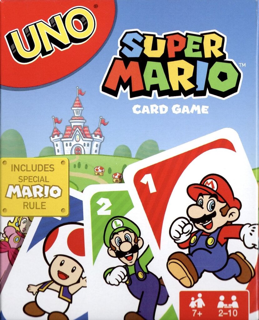 UNO: Super Mario board game cover