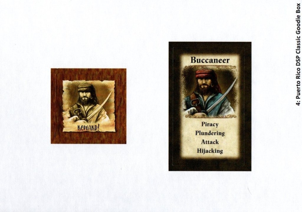 Puerto Rico: Buccaneer board game cover