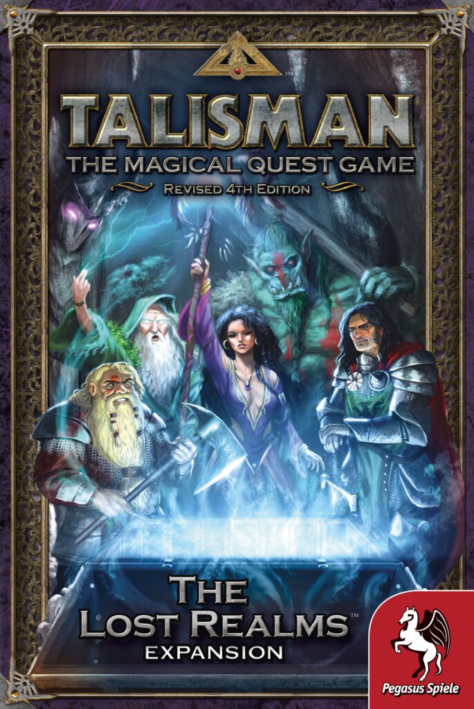 Talisman (Revised 4th Edition): The Lost Realms board game cover