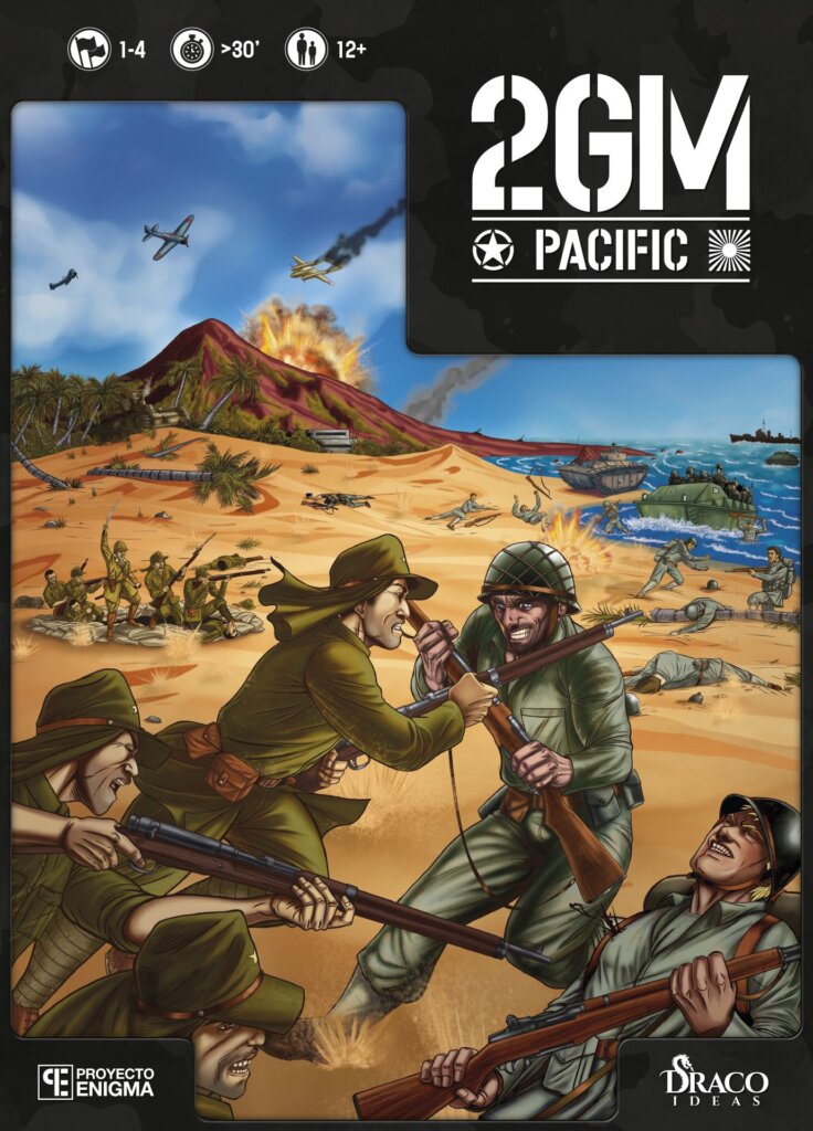 2GM Pacific board game cover