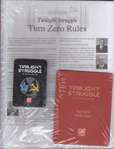 Twilight Struggle: Turn Zero and Promo Packs board game cover
