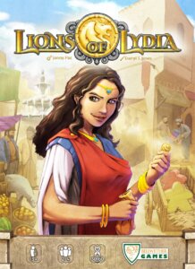 Lions of Lydia board game cover