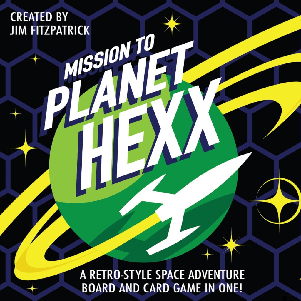 Mission to Planet Hexx board game cover