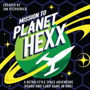 Mission to Planet Hexx board game cover