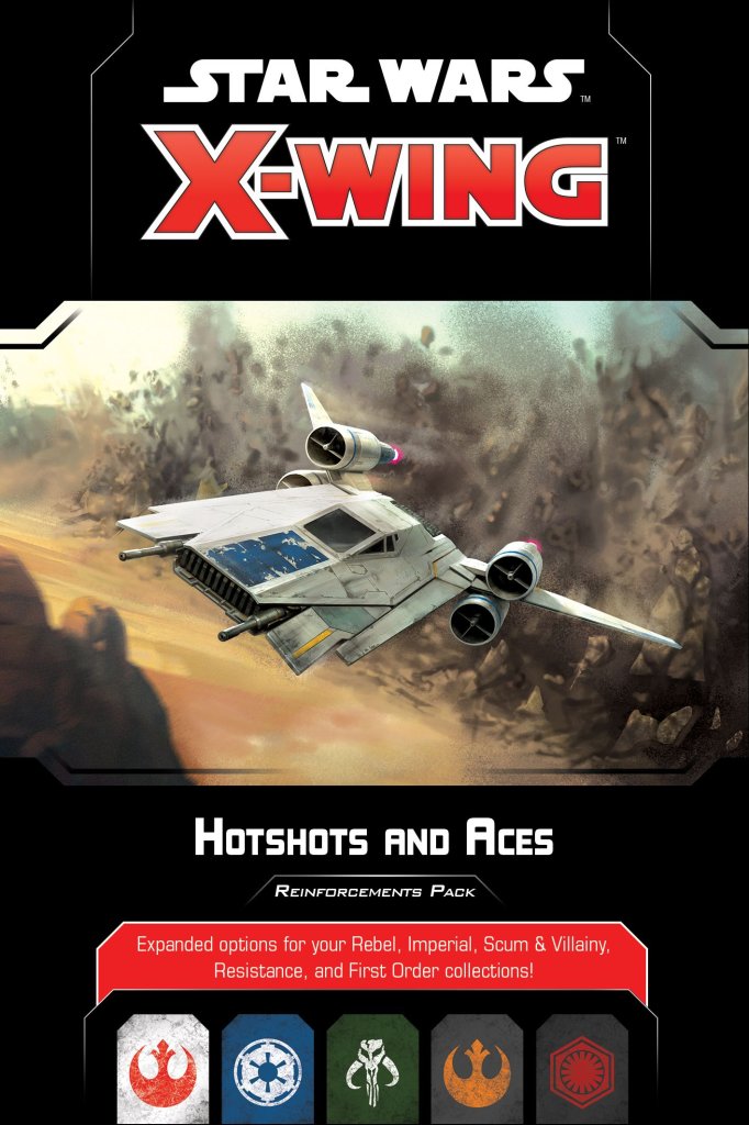 Star Wars: X-Wing (Second Edition) – Hotshots and Aces Reinforcements Pack board game cover