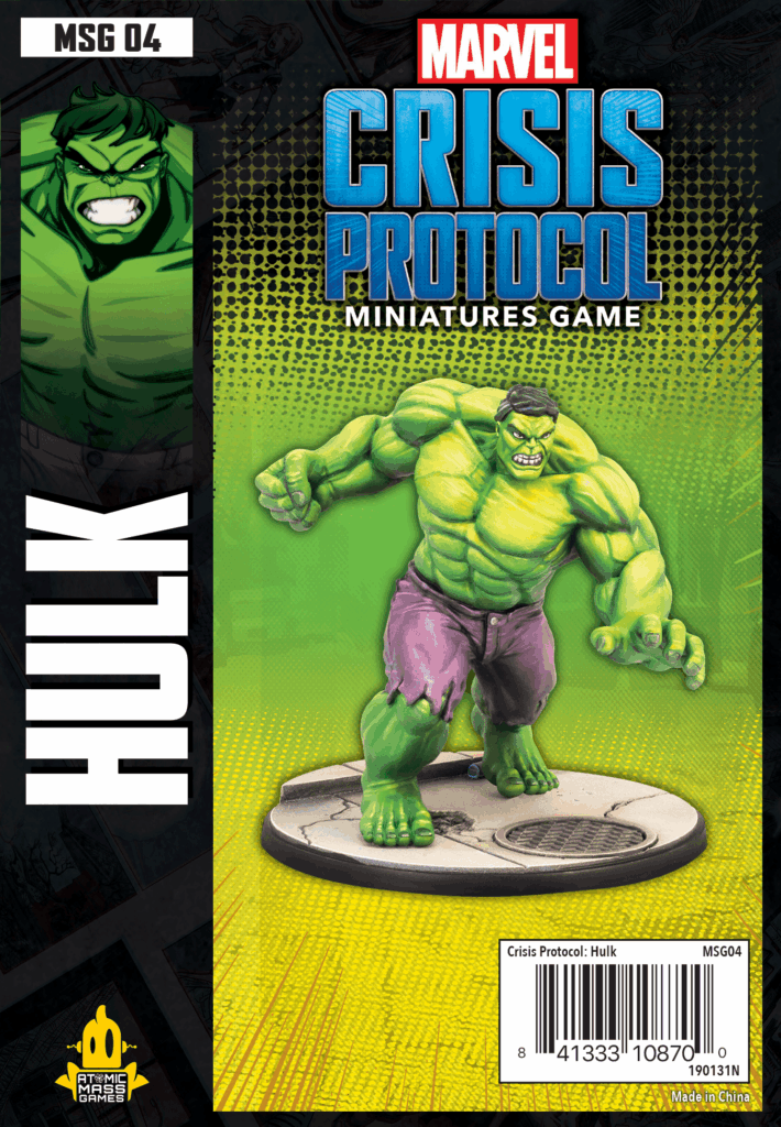 Marvel: Crisis Protocol – Hulk board game cover
