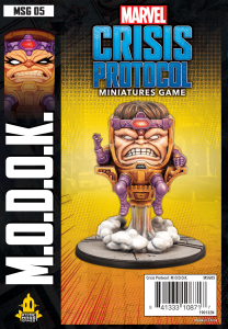Marvel: Crisis Protocol – M.O.D.O.K. board game cover