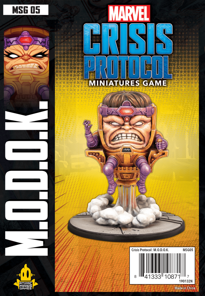 Marvel: Crisis Protocol – M.O.D.O.K. board game cover