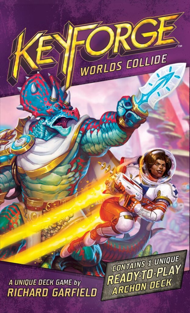 KeyForge: Worlds Collide – Archon Deck board game cover