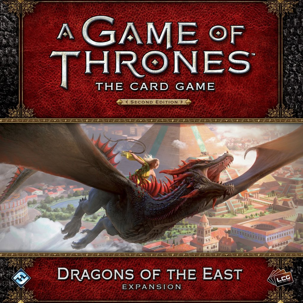 A Game of Thrones: The Card Game (Second Edition) – Dragons of the East board game cover