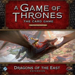 A Game of Thrones: The Card Game (Second Edition) – Dragons of the East board game cover