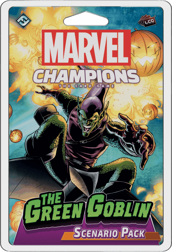 Marvel Champions: The Card Game – The Green Goblin Scenario Pack board game cover