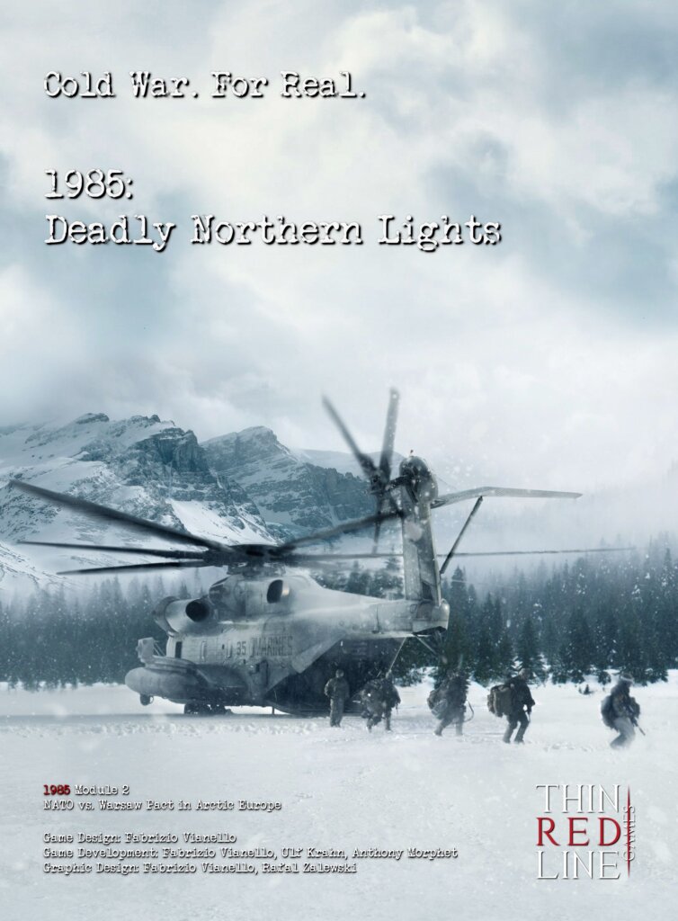 1985: Deadly Northern Lights board game cover