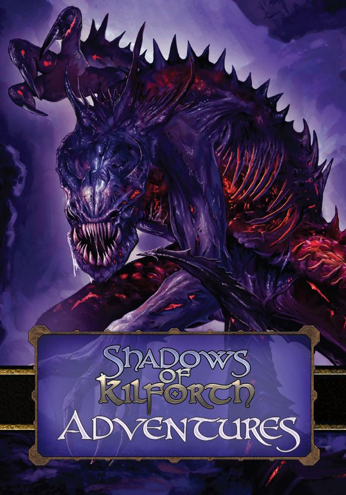 Shadows of Kilforth: Adventures Expansion Pack board game cover