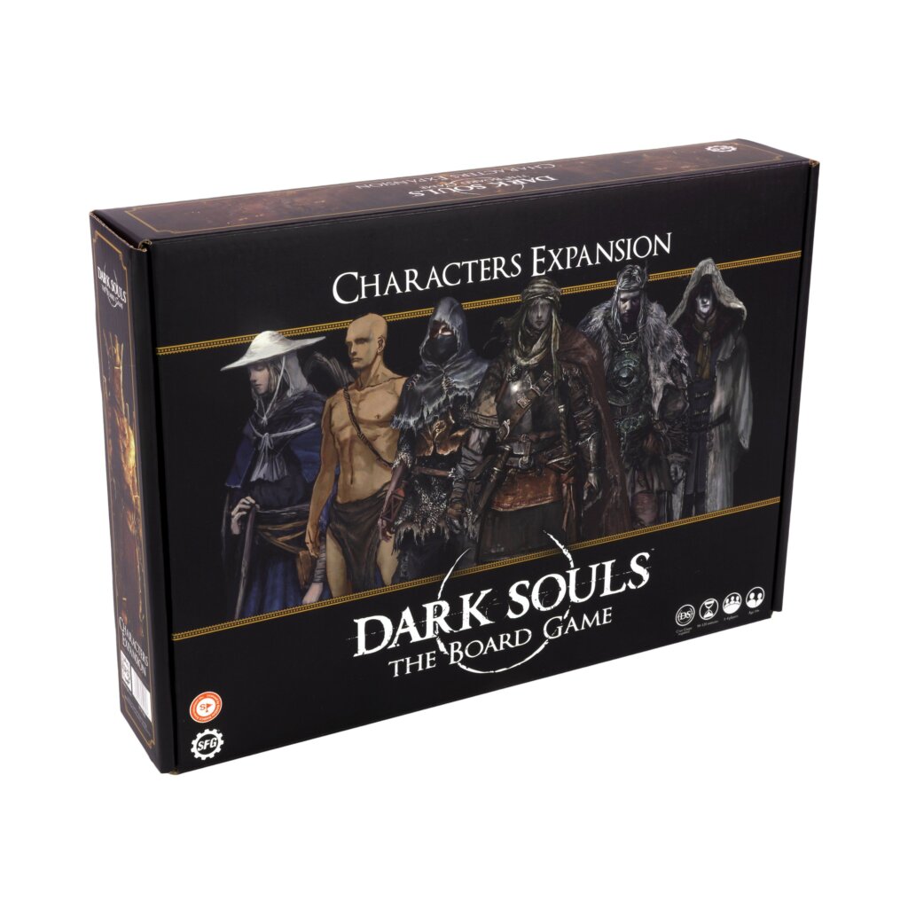 Dark Souls: The Board Game – Characters Expansion board game cover